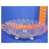 Footed Fostoria Bowl - 11"