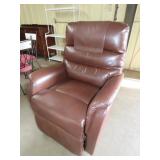 Golden Leather Style Leaf Chair Works