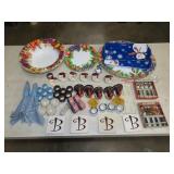 Lot of Serving & Party Supplies