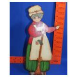 Painted Wood Door Stop