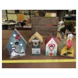 4 Birdhouses