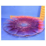 Glass Cake Stand - 13"