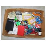 Box of Sewing Items