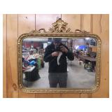 Antique Gold Gild Mirror - 28"x25"