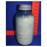 Blue Half Gallon Mason Jar