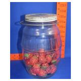 Glass Pickle Jar