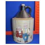 Painted Stoneware Jug - Susan Mathers