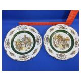 2 - Ascot Service Plates By Wood & Sons - 10.5"