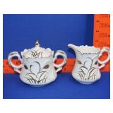 Lefton Wheat Cream and Sugar