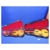 2 Violin Music Boxes