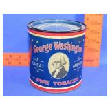 George Washington Tobacco Tin