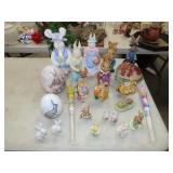Lot of Easter Rabbits