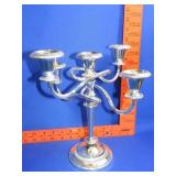 Silver Plate Candelabra