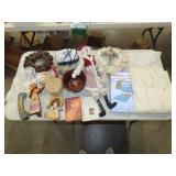 Lot w/ Decor, Household & Linens