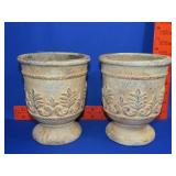 Pair of Decorative Planters