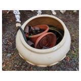 Water Hose & Hose Holder