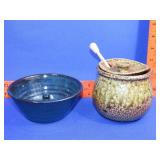 Pottery Honey Jar & Apple Bake