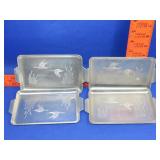 4 Aluminum Duck Trays