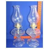 Pair of Kerosene Lamps