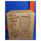 Anchor Hocking Storage Jar - NEW