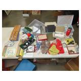 Table Lor w/ Houswhold, Jewelry & Misc