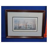 Framed Farmhouse Print - 14'x10'