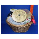 Basket w/ Gift Ribbon