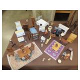 Lot of Doll House Furniture
