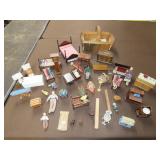 Lot of Doll House Furniture
