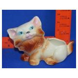 Vintage Cat Planter