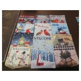 Christmas Yard Flags