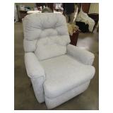 Nice Clean Upholstered Recliner - Swivel Base