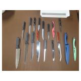 Lot of Kitchen Knifes