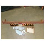 Wood Shelf / Wall Art Lot