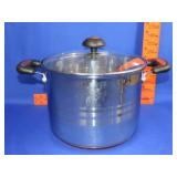 Copper Lux Stainless Pot w/ Lid