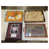 Tray & Wall Art Lot