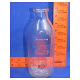 Long Meadow Milk Bottle
