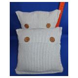 Pair of Decorative Pillows - 20'x20'