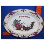 GEI Merry Christmas Serving Platter - 14'