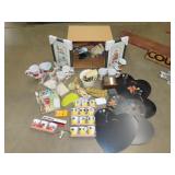 Lot of Mugs & Decor