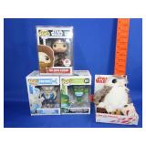 3 Funko Pops & Star Wars Plush