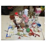 Table Lot - Glassware & Household