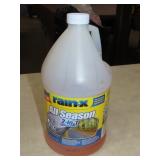 Partial Jug of RainX Wiper Fluid
