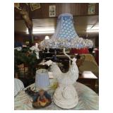 Chicken & Teddy Bear Lamps - 9' & 25'