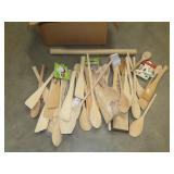 Lot of Wood Spoons