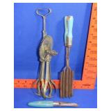 Vintage Hand Mixer & Hair Tools