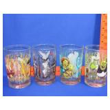 4 Shrek McDonalds Collector Cuos - 2010