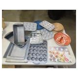 Lot of Metal Bakeware
