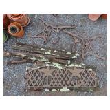 Wrought Iron Bench for Parts