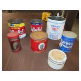 Coffee, Tobacco & Other Cans